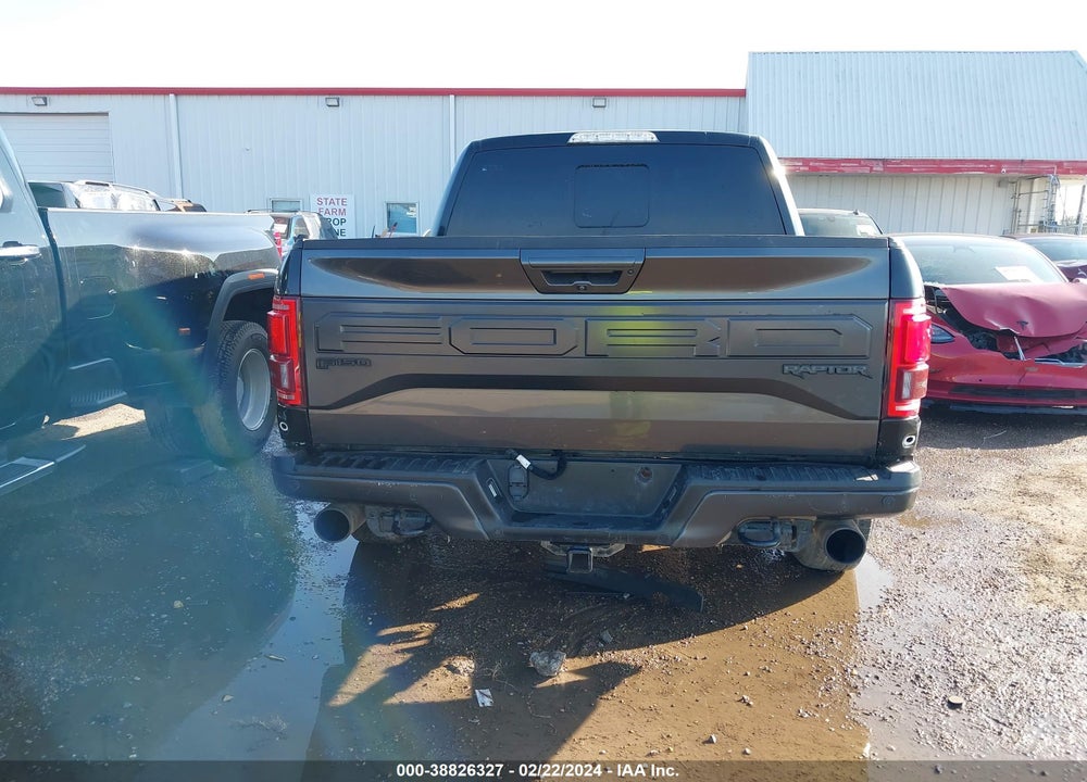 2019 FORD F-150 RAPTOR VIN: 1FTFW1RG6KFA79429