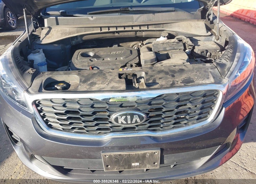 2019 KIA SORENTO 2.4L LX VIN: 5XYPG4A35KG508844