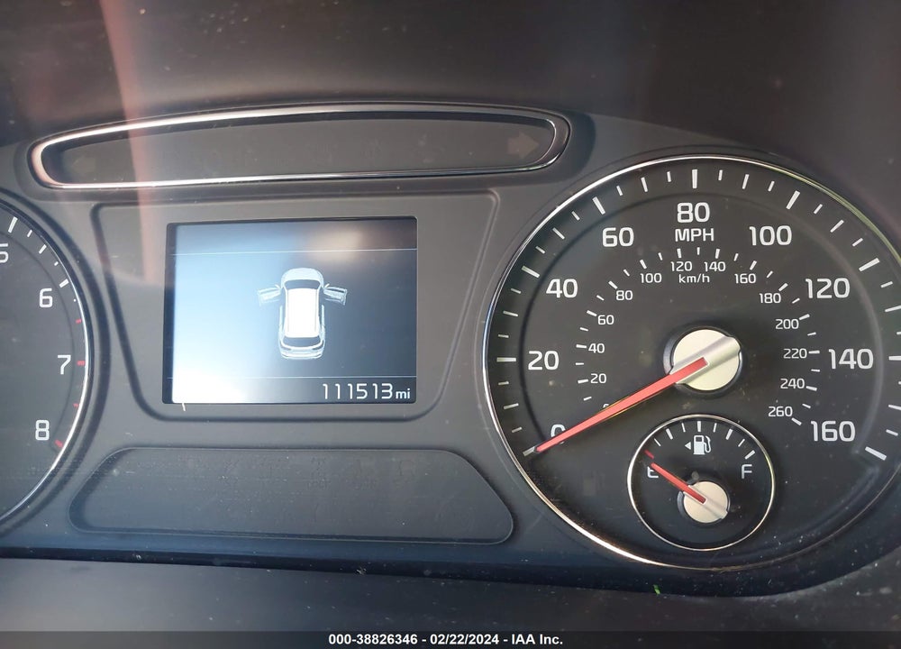 2019 KIA SORENTO 2.4L LX VIN: 5XYPG4A35KG508844