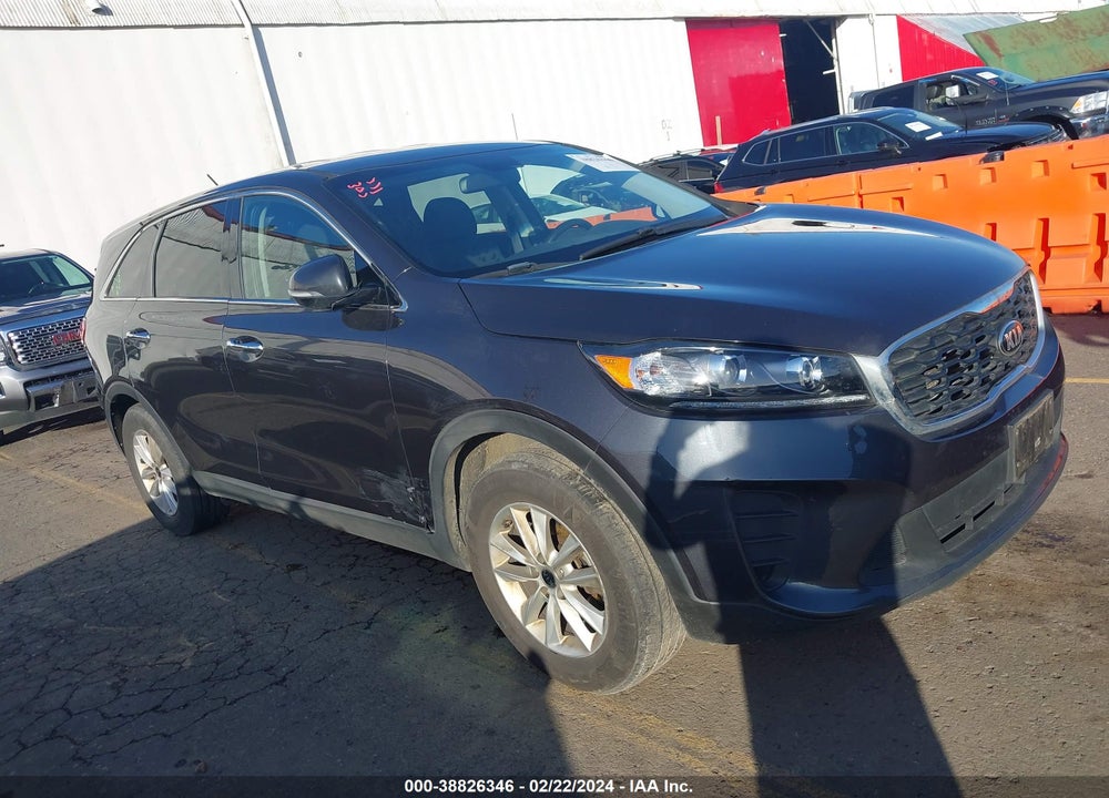 2019 KIA SORENTO 2.4L LX VIN: 5XYPG4A35KG508844