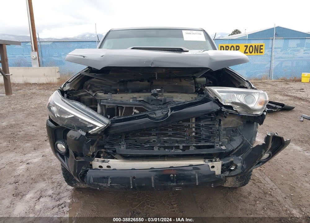 2016 TOYOTA 4RUNNER TRAIL PREMIUM VIN: JTEBU5JR3G5299967