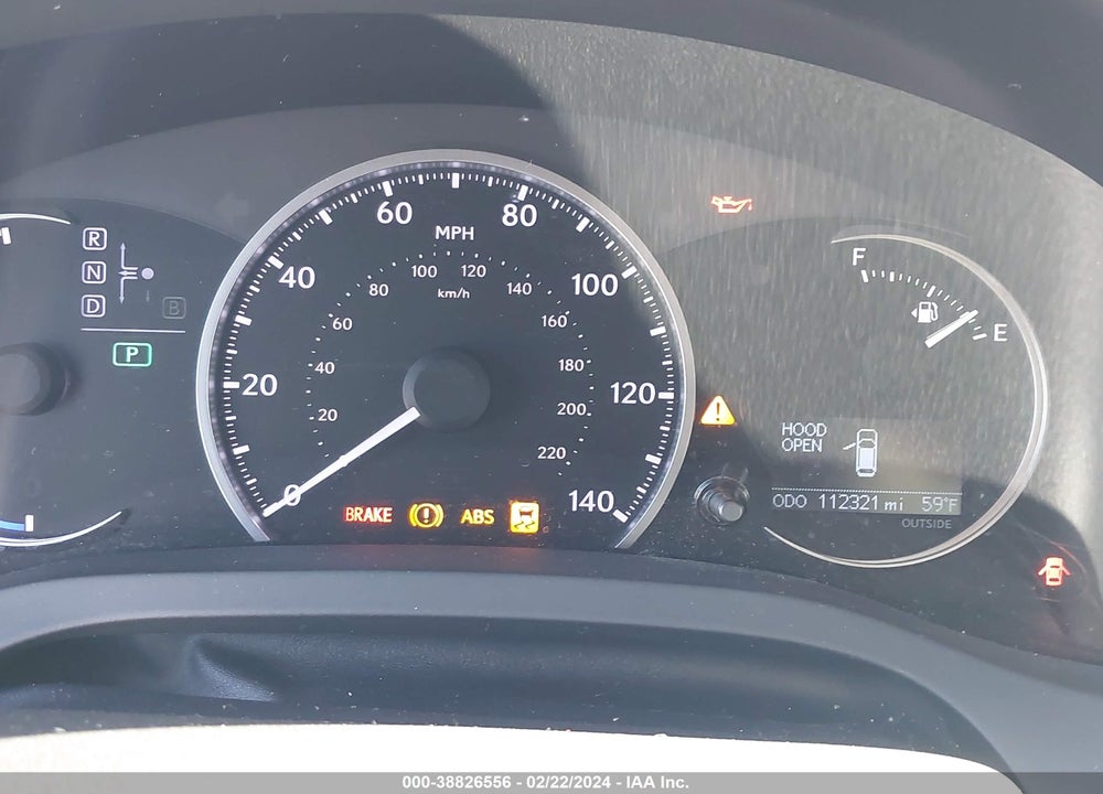 2013 LEXUS CT 200H VIN: JTHKD5BH6D2158462
