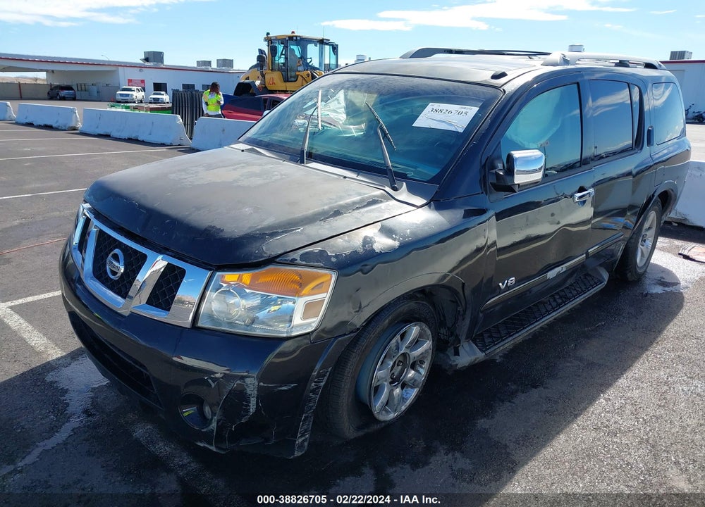 2008 NISSAN ARMADA SE VIN: 5N1BA08D78N629780