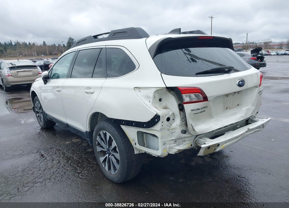 2017 SUBARU OUTBACK 2.5I LIMITED VIN: 4S4BSANC8H3247347