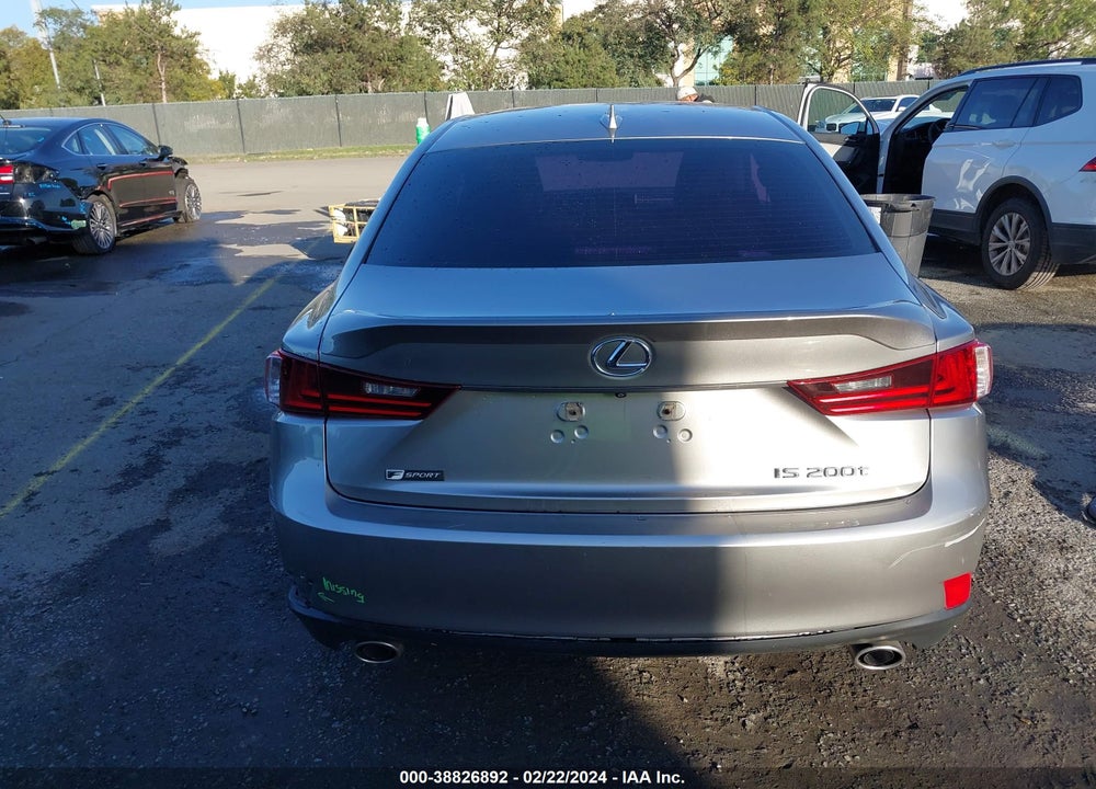 2016 LEXUS IS 200T VIN: JTHBA1D26G5014133