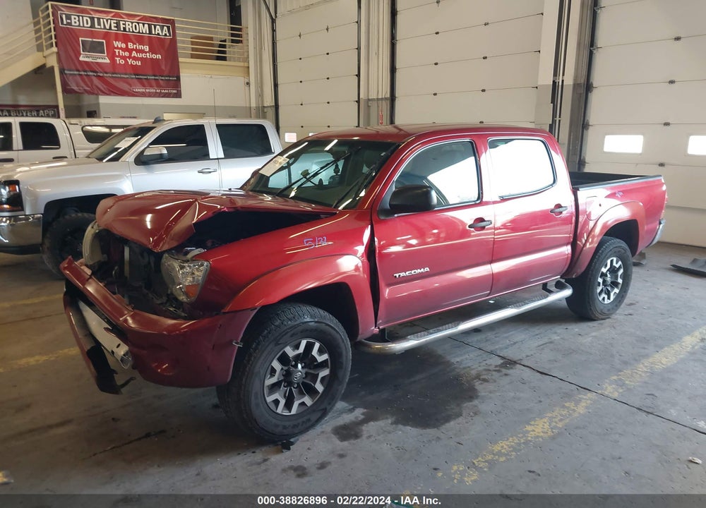 2005 TOYOTA TACOMA PRERUNNER V6 VIN: 5TEJU62N85Z073869