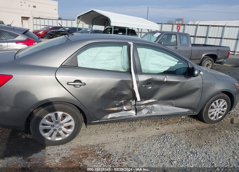 2012 KIA FORTE EX VIN: KNAFU4A23C5554739