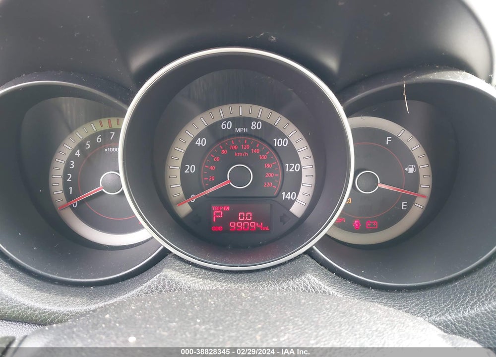 2012 KIA FORTE EX VIN: KNAFU4A23C5554739