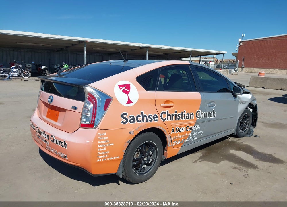 2015 TOYOTA PRIUS TWO VIN: JTDKN3DU5F0442659