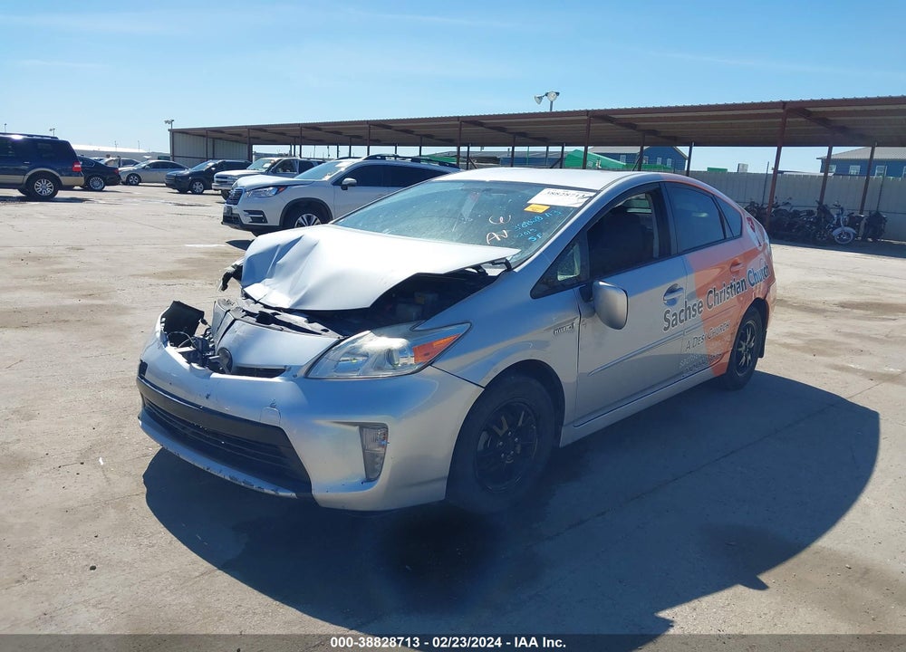 2015 TOYOTA PRIUS TWO VIN: JTDKN3DU5F0442659
