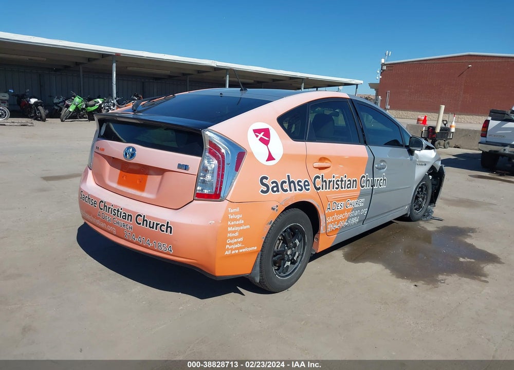 2015 TOYOTA PRIUS TWO VIN: JTDKN3DU5F0442659