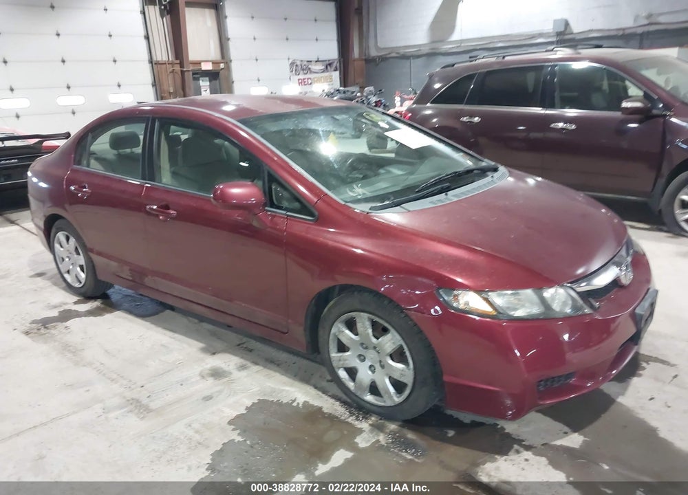 2009 HONDA CIVIC LX VIN: 2HGFA16589H534664