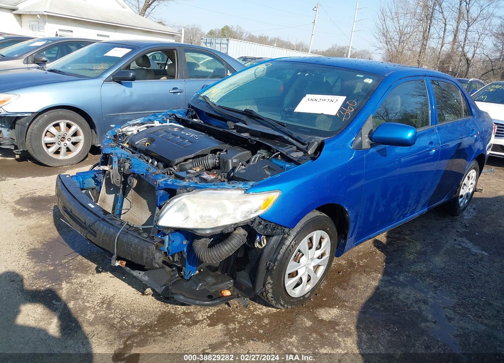 2010 TOYOTA COROLLA LE VIN: 1NXBU4EE0AZ186427
