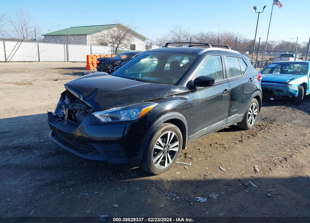 2019 NISSAN KICKS SV VIN: 3N1CP5CU8KL470872