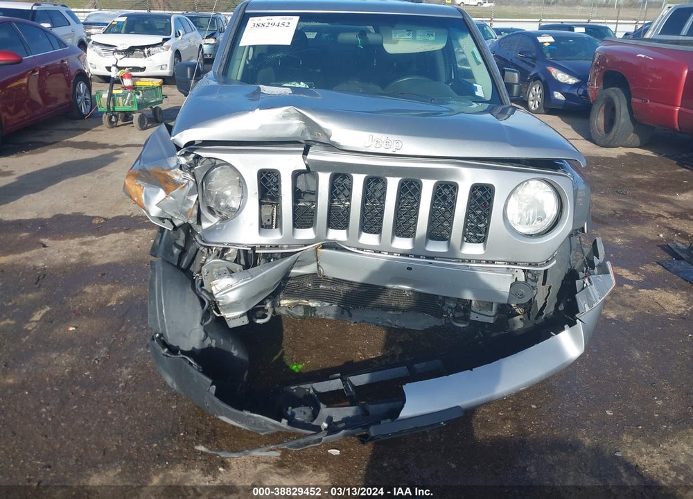 2014 JEEP PATRIOT SPORT VIN: 1C4NJRBB0ED884995