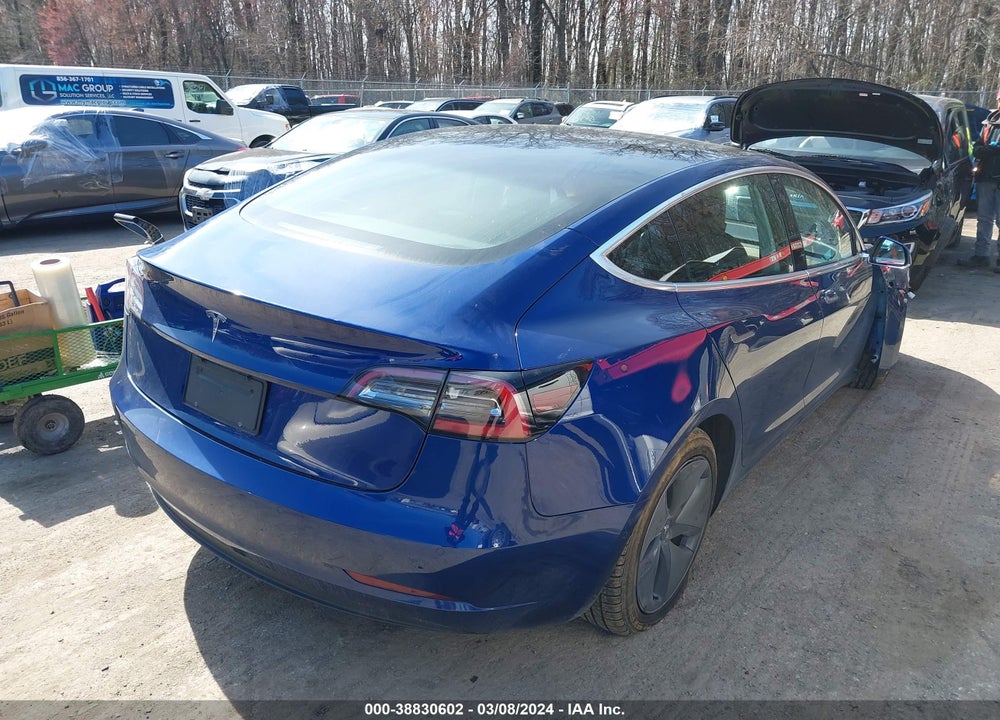 2020 TESLA MODEL 3 STANDARD RANGE PLUS REAR-WHEEL DRIVE/STANDARD RANGE REAR-WHEEL DRIVE VIN: 5YJ3E1EA3LF658455