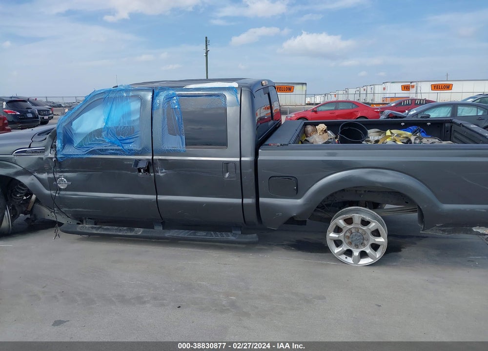 2016 FORD F-250 LARIAT VIN: 1FT7W2BT7GEC96986
