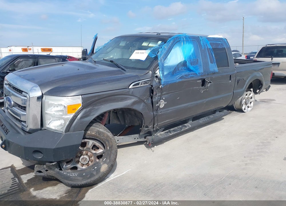 2016 FORD F-250 LARIAT VIN: 1FT7W2BT7GEC96986