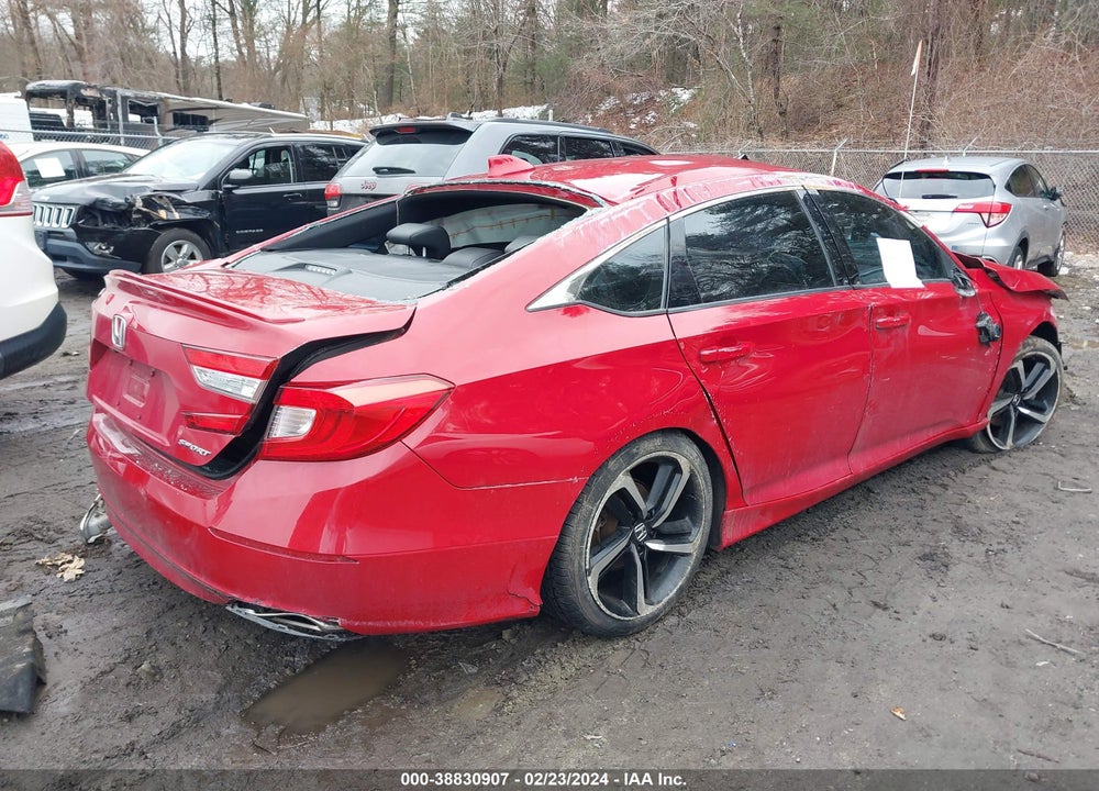 2019 HONDA ACCORD SPORT VIN: 1HGCV1F32KA055845