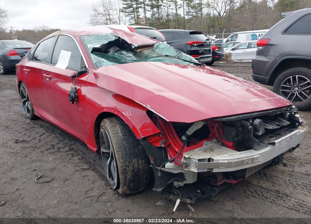 2019 HONDA ACCORD SPORT VIN: 1HGCV1F32KA055845