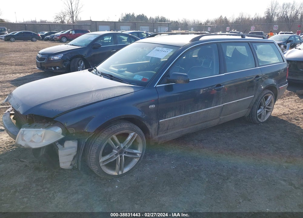 2003 VOLKSWAGEN PASSAT GLS VIN: WVWVD63B03E465590
