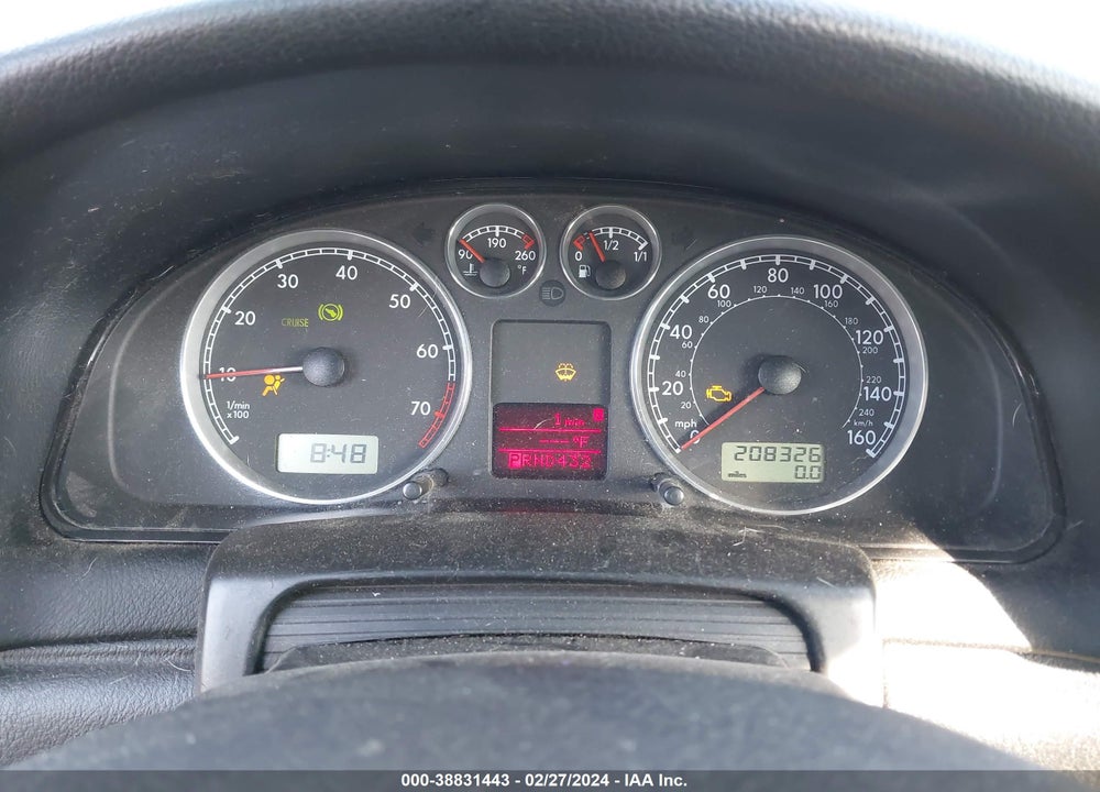 2003 VOLKSWAGEN PASSAT GLS VIN: WVWVD63B03E465590
