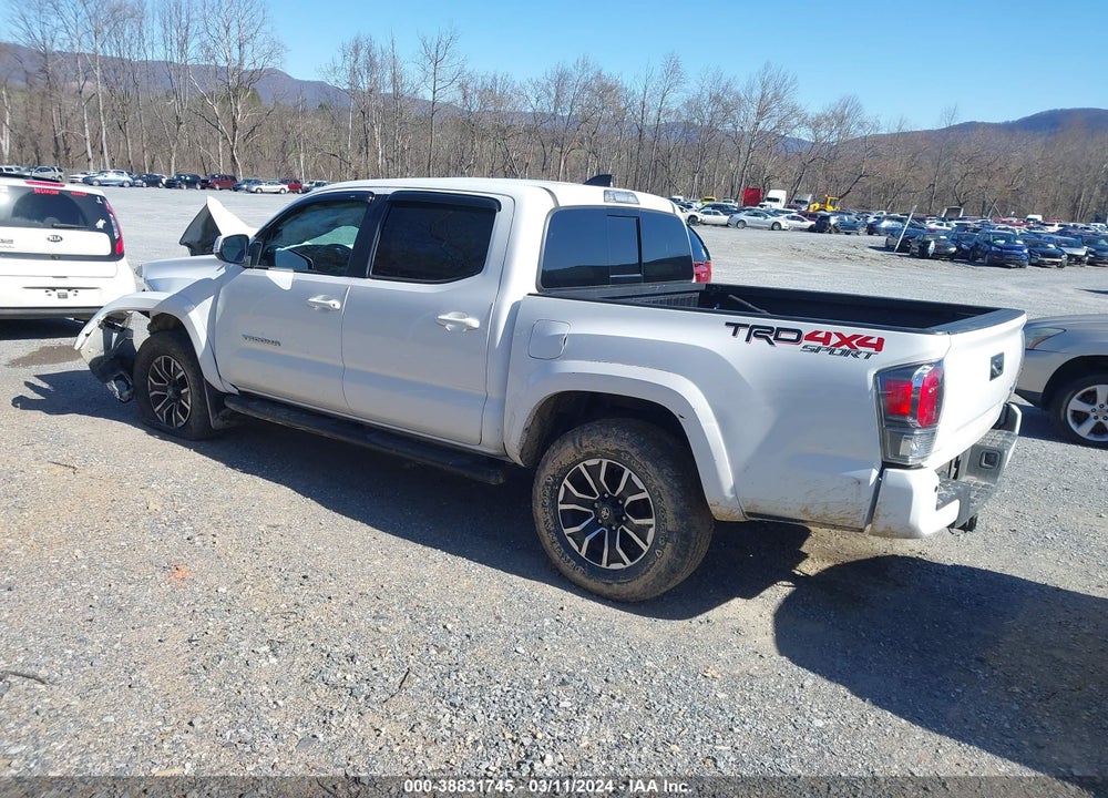 2020 TOYOTA TACOMA DOUBLE CAB/SR/SR5/TRD SPORT/TRD OFF ROAD/TRD PRO VIN: 3TMCZ5AN1LM347736