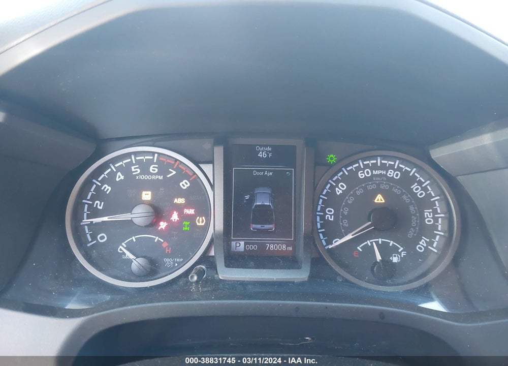 2020 TOYOTA TACOMA DOUBLE CAB/SR/SR5/TRD SPORT/TRD OFF ROAD/TRD PRO VIN: 3TMCZ5AN1LM347736