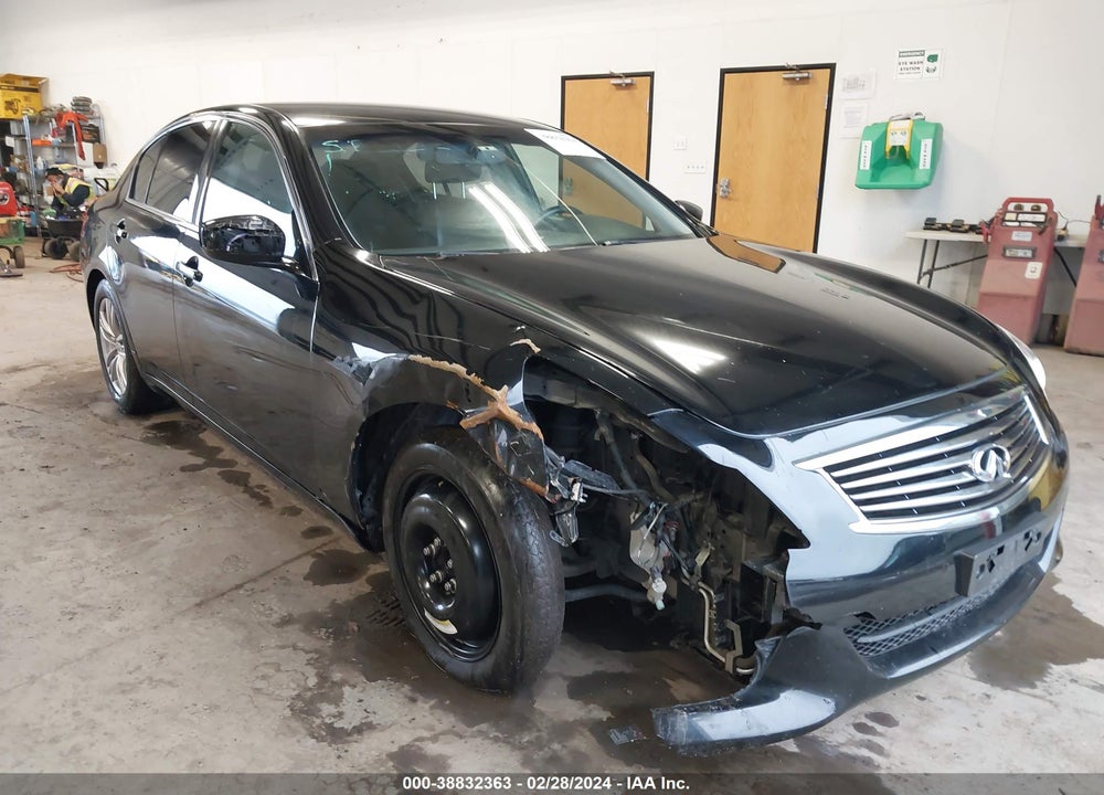 2011 INFINITI G25 JOURNEY VIN: JN1DV6APXBM602761