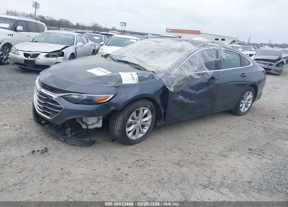 2021 CHEVROLET MALIBU FWD LT VIN: 1G1ZD5ST3MF065890