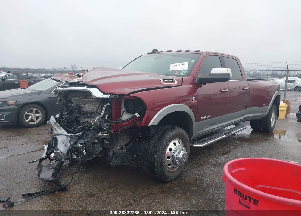 2020 RAM 3500 LAIE  4X4 8' BOX VIN: 3C63RRJL7LG261147