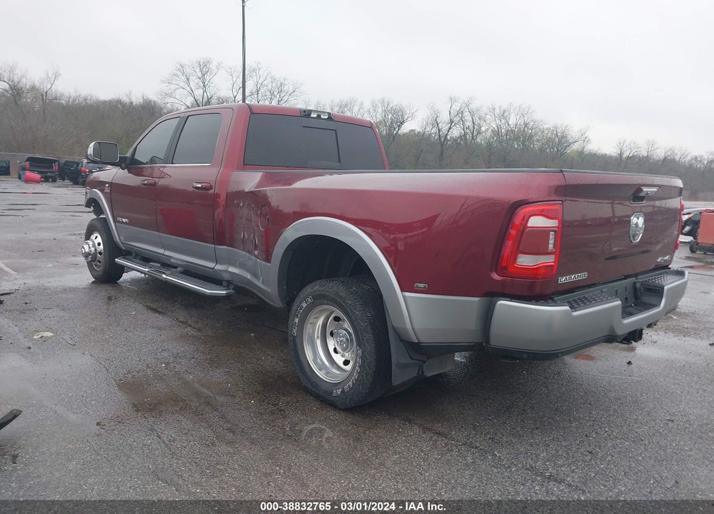 2020 RAM 3500 LAIE  4X4 8' BOX VIN: 3C63RRJL7LG261147