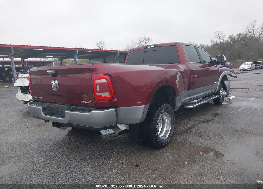 2020 RAM 3500 LAIE  4X4 8' BOX VIN: 3C63RRJL7LG261147