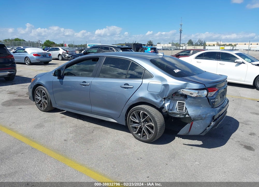 2021 TOYOTA COROLLA SE VIN: JTDP4MCE5MJ074354