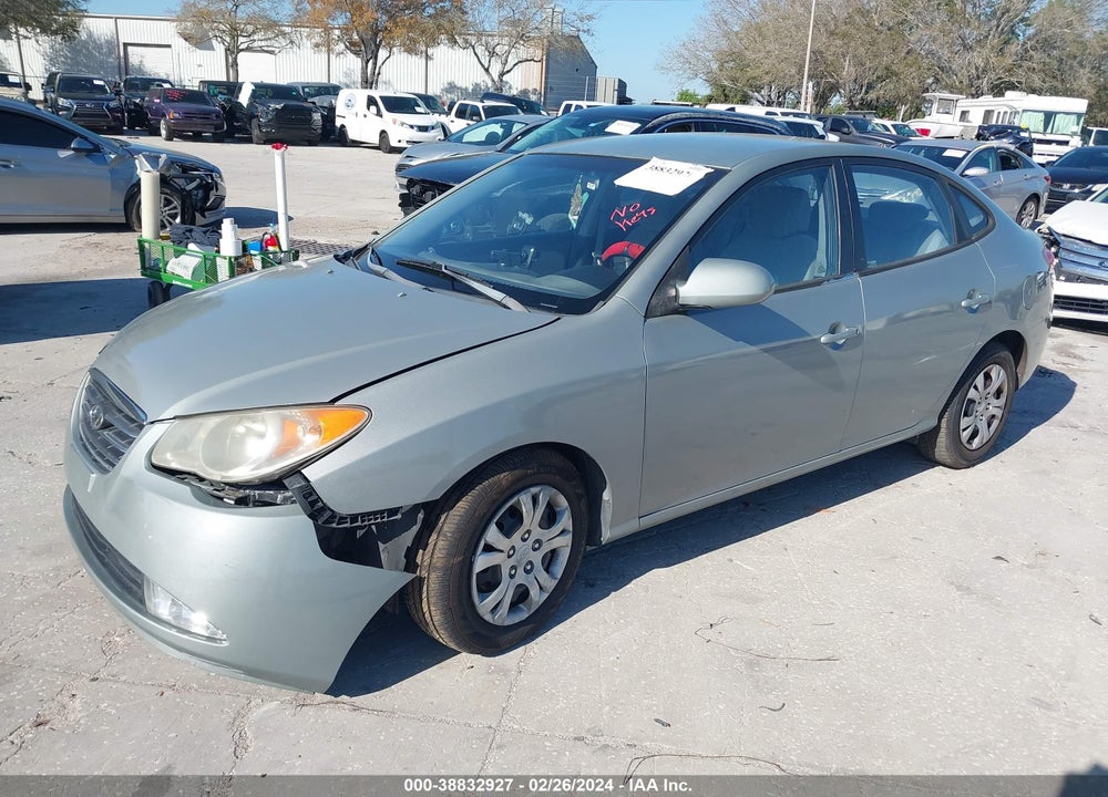 2010 HYUNDAI ELANTRA GLS VIN: KMHDU4AD6AU882084