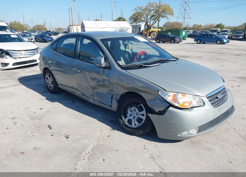 2010 HYUNDAI ELANTRA GLS VIN: KMHDU4AD6AU882084