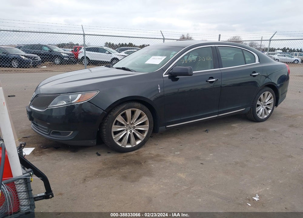 2013 LINCOLN MKS ECOBOOST VIN: 1LNHL9FT8DG604551