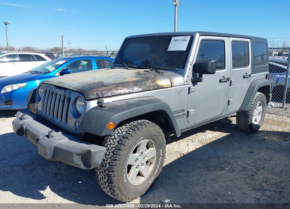 2015 JEEP WRANGLER UNLIMITED SPORT VIN: 1C4BJWDG0FL722835
