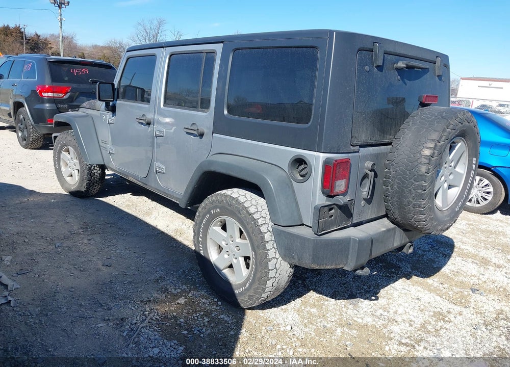 2015 JEEP WRANGLER UNLIMITED SPORT VIN: 1C4BJWDG0FL722835