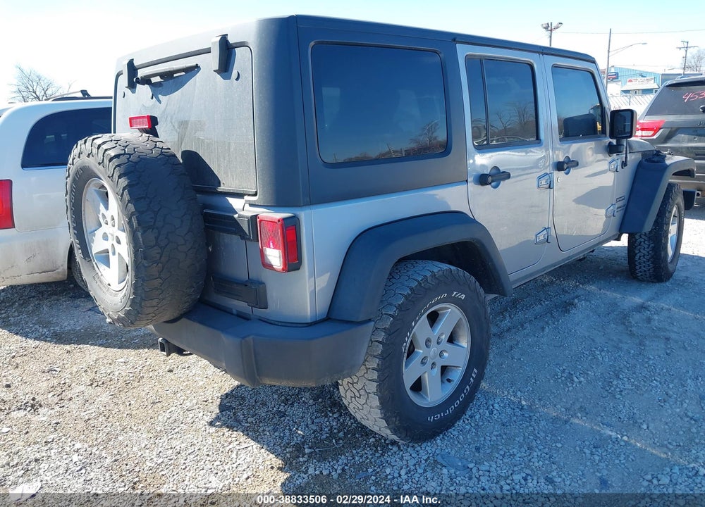 2015 JEEP WRANGLER UNLIMITED SPORT VIN: 1C4BJWDG0FL722835
