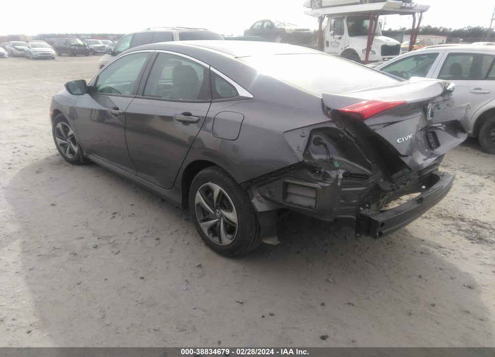 2020 HONDA CIVIC LX VIN: 19XFC2F61LE006054