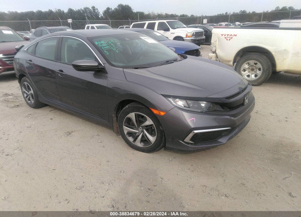 2020 HONDA CIVIC LX VIN: 19XFC2F61LE006054