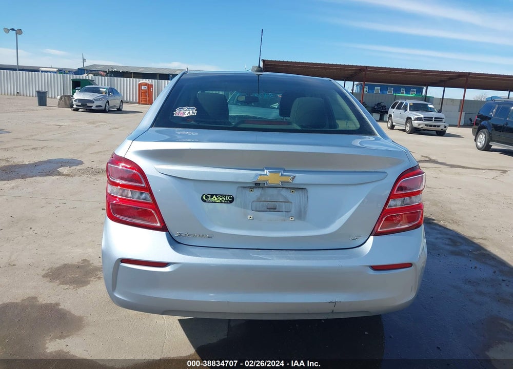 2018 CHEVROLET SONIC LT AUTO VIN: 1G1JD5SH7J4117263