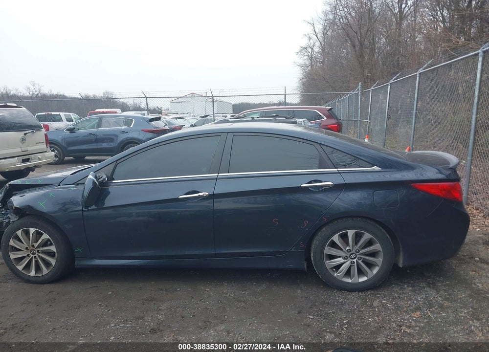2014 HYUNDAI SONATA LIMITED VIN: 5NPEC4AC2EH882246