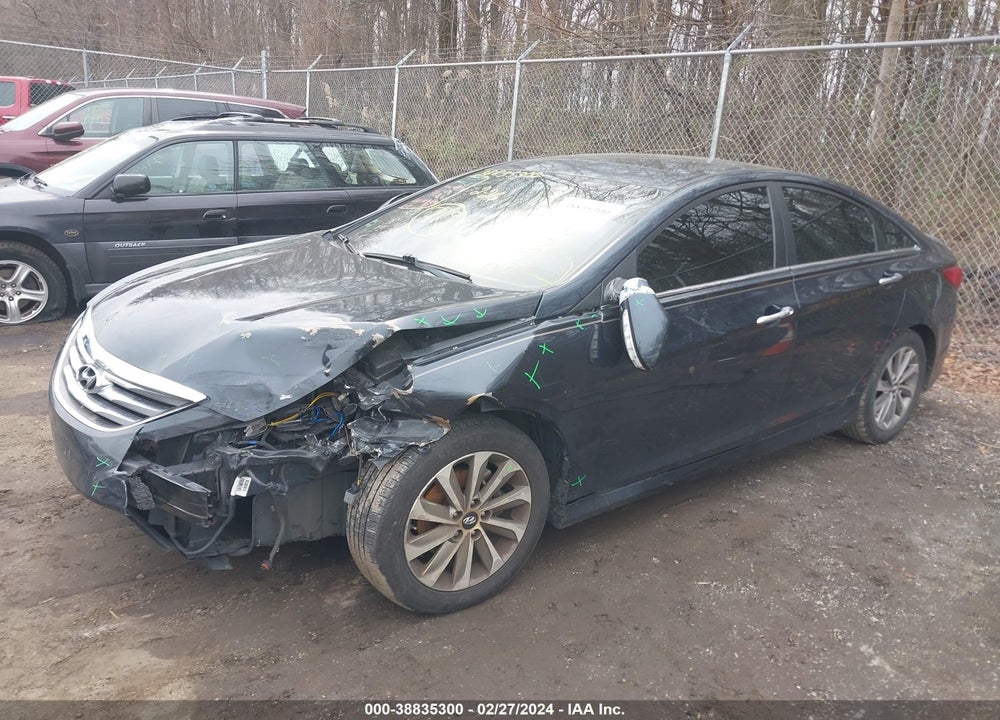 2014 HYUNDAI SONATA LIMITED VIN: 5NPEC4AC2EH882246