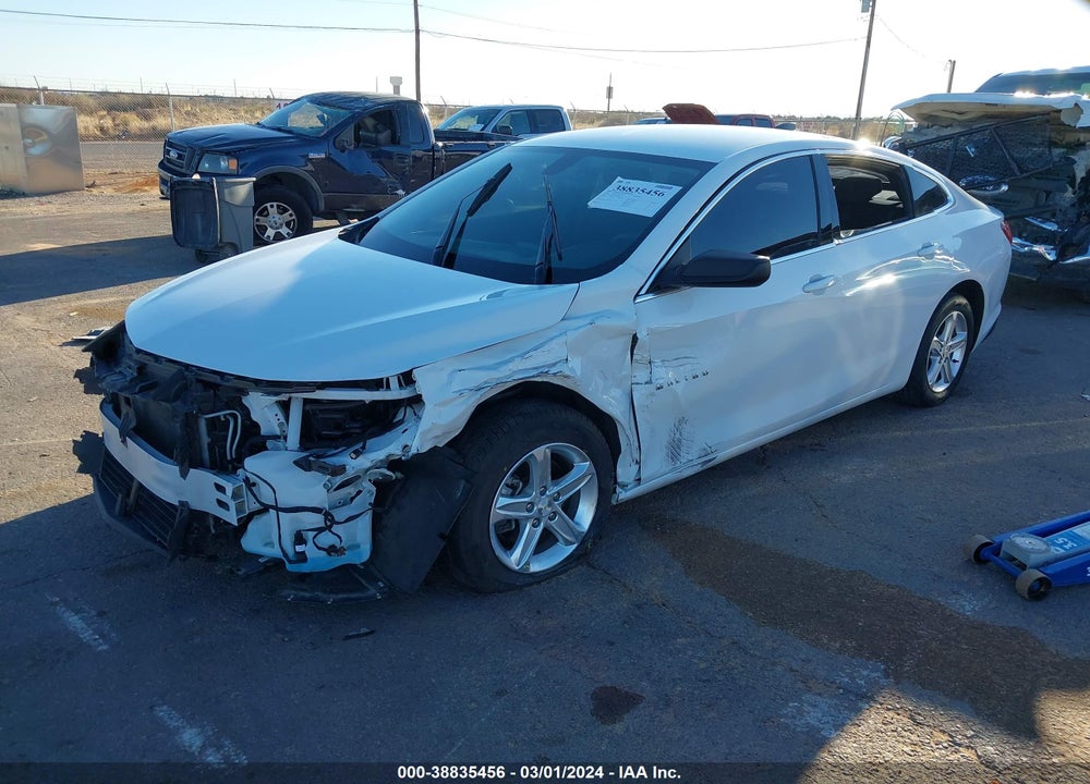 2020 CHEVROLET MALIBU FWD LS VIN: 1G1ZB5ST4LF138494