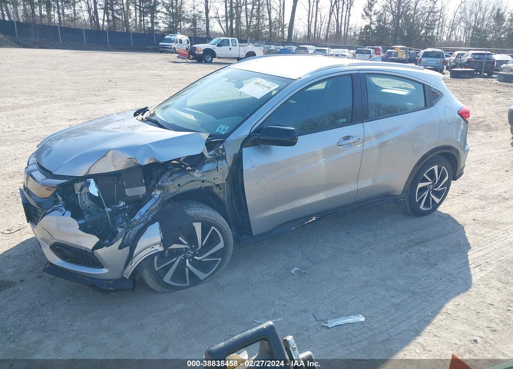 2019 HONDA HR-V SPORT VIN: 3CZRU6H15KG704456