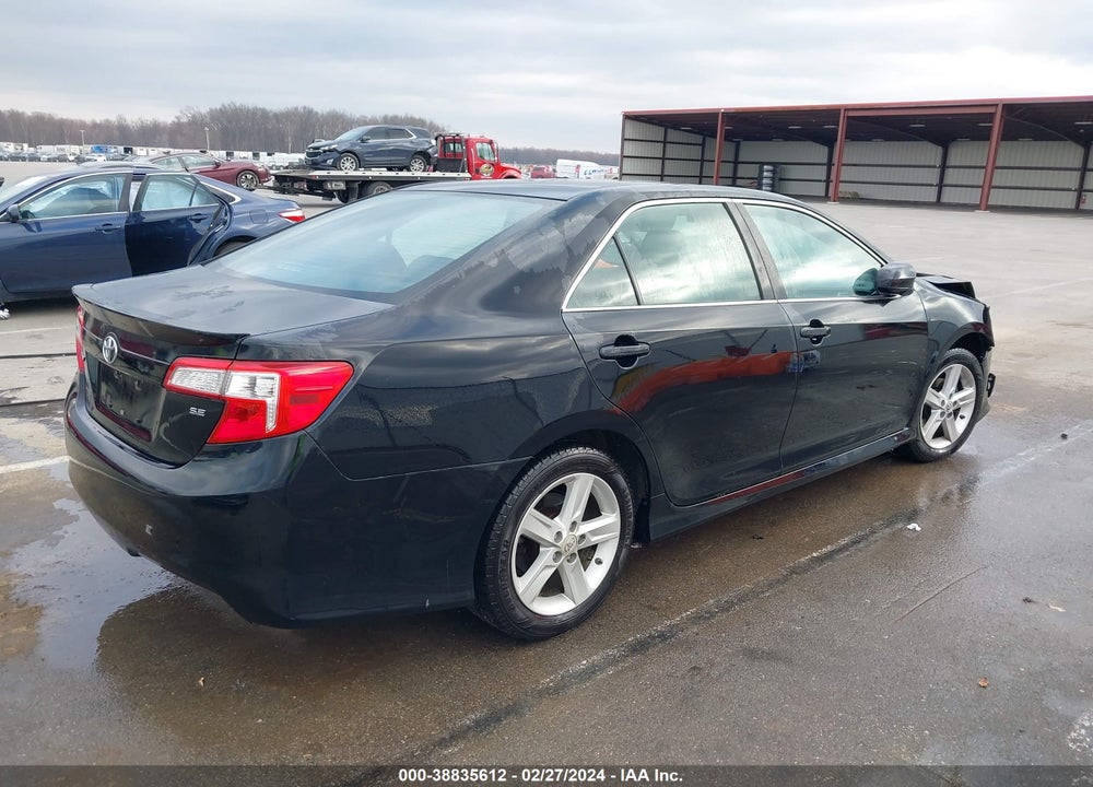 2012 TOYOTA CAMRY SE VIN: 4T1BF1FK8CU087225