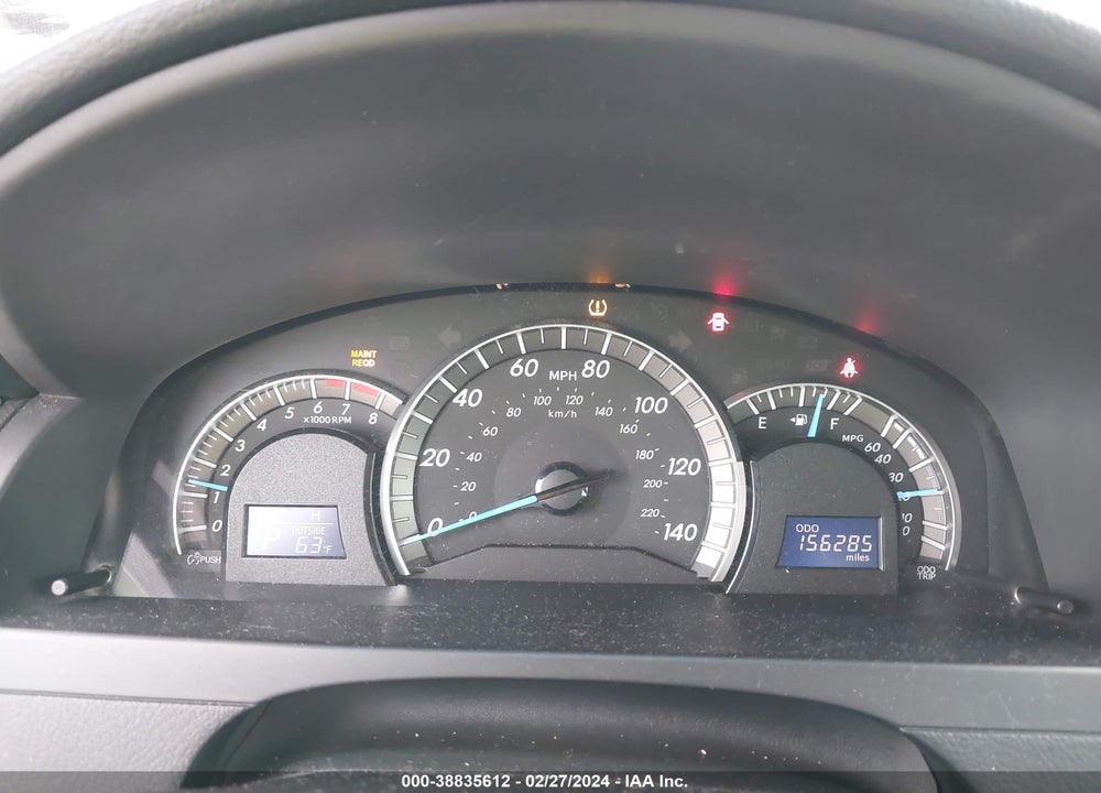 2012 TOYOTA CAMRY SE VIN: 4T1BF1FK8CU087225