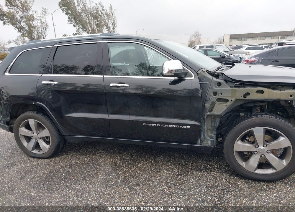 2015 JEEP GRAND CHEROKEE OVERLAND VIN: 1C4RJECG6FC125974